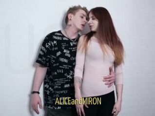 ALICEandMIRON