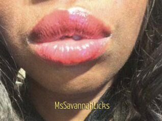 MsSavannahLicks