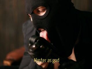 Master_as_god